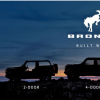 福特确认新的Bronco系列将包括三种独特的车身样式