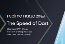 Realme Narzo 20  Narzo 20 Pro和Narzo 20A在印度推出