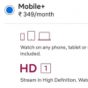 Netflix通过PC支持和高清流媒体测试₹349 Mobile +计划