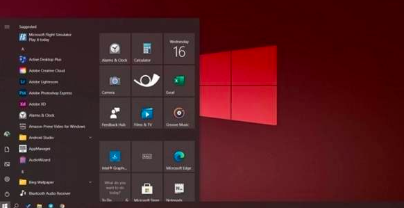 微软Windows 10 20H2的推出始于对“开始”菜单，Edge浏览器的改进